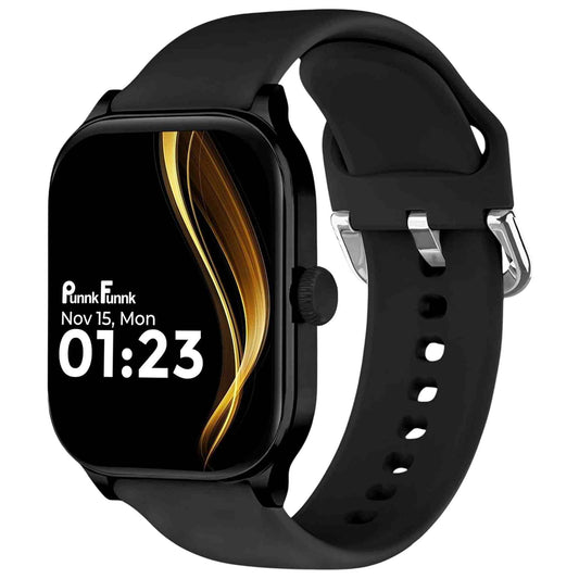 LX INDIA Smart Watch Black PunnkFunnk Nexoro 2.01 inch Smartwatch for Men and Women
