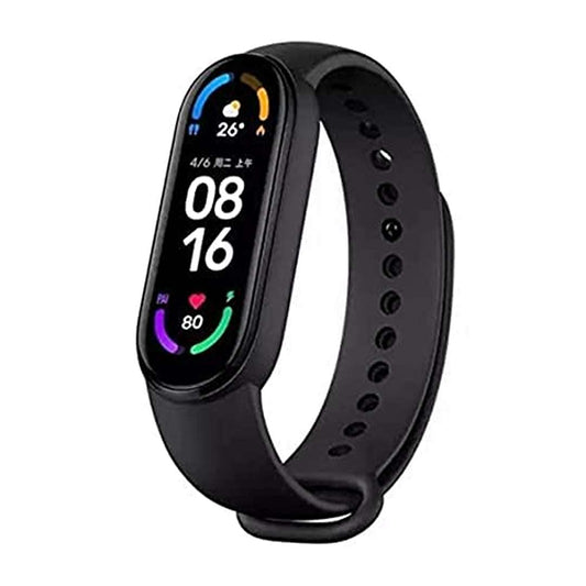 LX INDIA Smart Watch PunnkFunnk PFM6 Smart Band Black