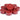 LXINDIA Candle RED Pure Source India Polycarbonate Cup Scented Tea Lights Candles