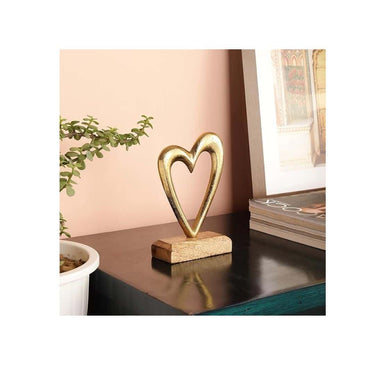 LXINDIA Show Piece PURESTORY Heart Shape Decorating Showpiece