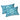 LX INDIA Bedsheet RajasthaniKart Cotton Double Bed Sheet with 2 Pillow Covers (Green Star)