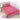 LX INDIA Bedsheet RajasthaniKart Cotton Double Bed Sheet with 2 Pillow Covers (Pink Small Booty)