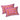LX INDIA Bedsheet RajasthaniKart Cotton Double Bed Sheet with 2 Pillow Covers (Pink Small Booty)