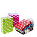 LXINDIA Bag RanGit Bhumi Gift Bags 12pcs Polka Dots Paper Bags 8x10x4 inch Party Favor Goodie Bags