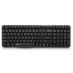 LXINDIA Keyboards Rapoo E1050 (Black)