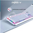 LXINDIA Keyboards Rapoo GK500 Mechanical Gaming Keyboard (White)