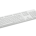 LXINDIA Keyboard and Mouse Combo Rapoo X260 (White)