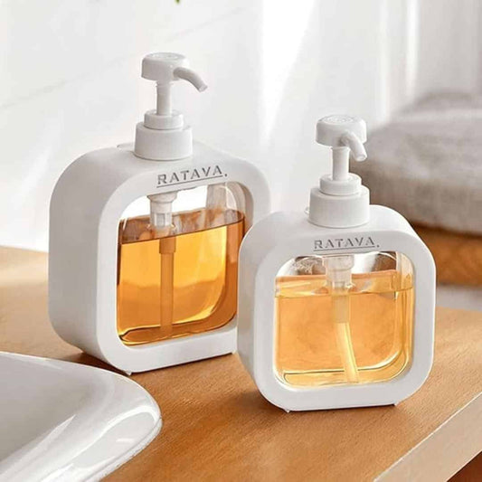 LXINDIA soap dispenser RATAVA Empty Bottle Soap Dispenser for Bathroom