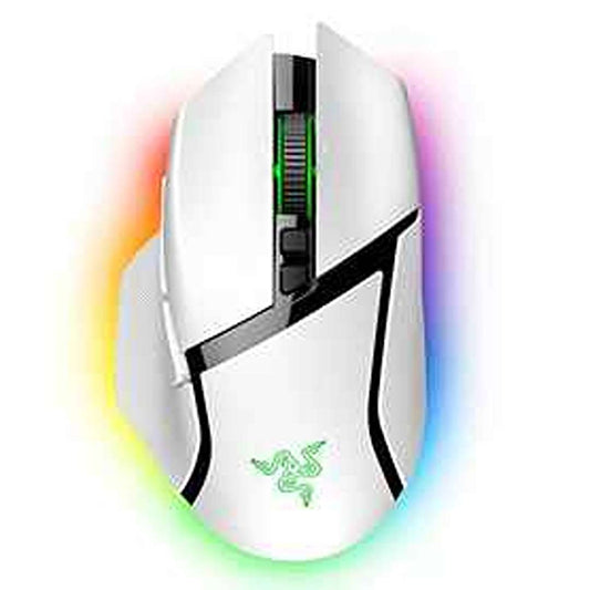 LX INDIA Gaming mouse Razer Basilisk V3 Pro Customizable Wireless Gaming Mouse (White)
