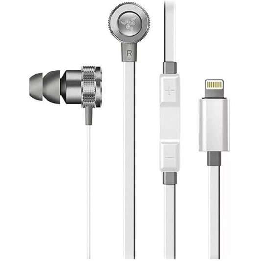 LX INDIA earphone Razer Hammerhead Wired Over Ear Headphones off white, mercury