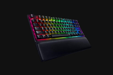 LXINDIA Keyboards RAZER HUNTSMAN V2 TENKEYLESS (CLICKY OPTICAL SWITCH - PURPLE)