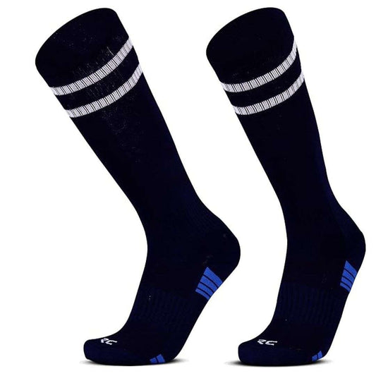 LX INDIA football socks RC. ROYAL CLASS Football Socks -Knee High Unisex-Navy Blue