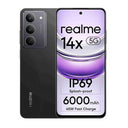 LXINDIA Smart phone realme 14x 5G (Crystal Black, 8GB RAM, 128GB Storage)