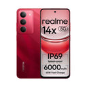 LXINDIA Smart phone realme 14x 5G (Jewel Red, 6GB RAM, 128GB Storage)