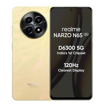 realme NARZO N65 5G 6GB RAM 128GB Storage (Amber Gold)