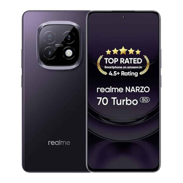 LXINDIA Smart phone realme NARZO 70 Turbo 5G 6GB RAM 128GB Storage (Turbo Purple)