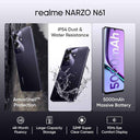 LXINDIA Smart phone realme NARZO N61 4GB RAM 64GB Storage (Marble Black)