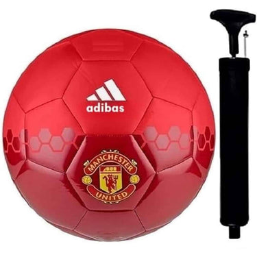 LXINDIA Football REDANT World Cup 2022 Hand Stitched Football Size 5 (MUFC Wih Pump 001 A)