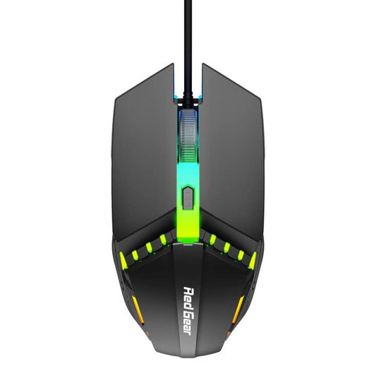 LXINDIA Mice Redgear A-10 (Black)