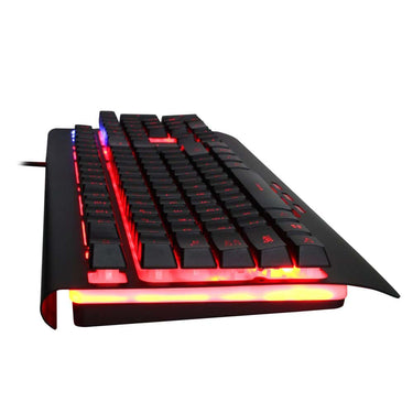 LXINDIA Keyboards Redgear Blaze Metal Body Keyboard (3 LED Color)