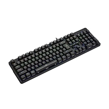 LXINDIA Keyboards Redgear Shadow Amulet Mechanical Keyboard with Clicky Blue Switch, Rainbow LED Modes, Windows Keylock and Floating Keycaps