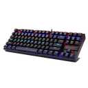 LXINDIA Keyboards Redragon KUMARA K552 - TKL WIRED MECHNICAL KEYBAORD RAINBOW (Red Switch)