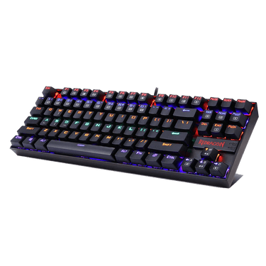 LXINDIA Keyboards Redragon KUMARA K552 - TKL WIRED MECHNICAL KEYBAORD RAINBOW (Red Switch)