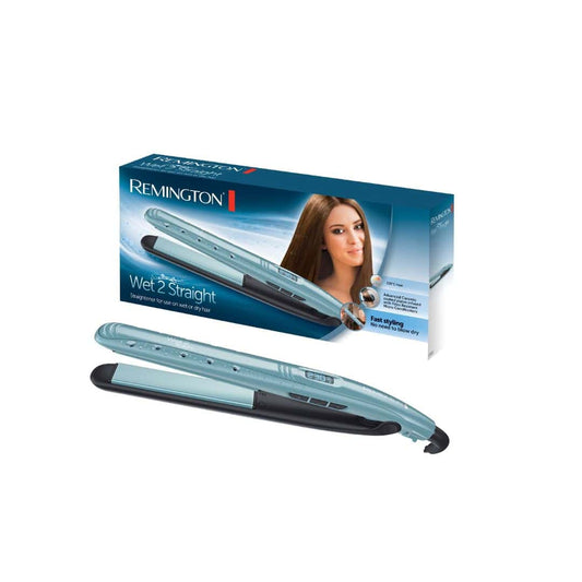 LXINDIA Straightener Remington S7300 Wet 2 Straight Straightener (Sky Blue)