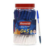 LXINDIA Pens Reynolds 045 Ball Pen (SET 50) BLUE PENS WITH COMFORTABLE GRIP