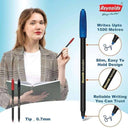 LXINDIA Pens Reynolds AEROSLIM Ball Pen (SET 50) BLUE PENS WITH COMFORTABLE GRIP