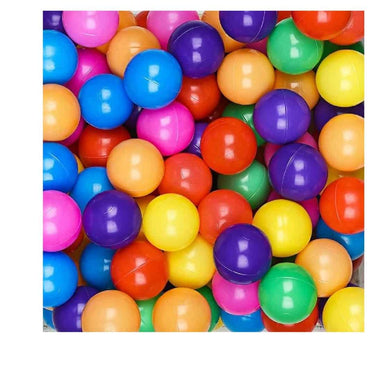 LXINDIA Toys REZNOR 8 cm Soft and Multi-Colored Play Pool Balls(Set of 25)