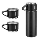 LX INDIA Kettle and Flask with Cups Combo RFV1 3 in 1 Combo Set Electric Kettle Stainless Steel and Vaccum Flask Set with 2 Cups for boiling Water