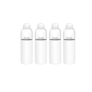 LXINDIA bottle Rioware Purifa Borosilicate Glass Water Bottle (750Ml)(white)