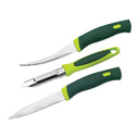 LXINDIA peeler Ritu Stainless Steel Knife and Peeler Set, Green