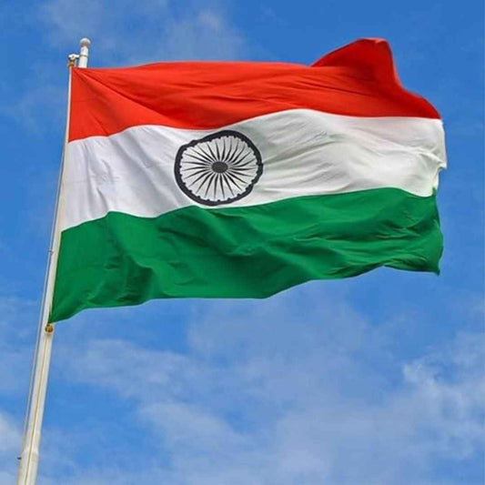 LX INDIA National Flag Rockford Indian Flag TIRANGA (1 Piece)(Size-3 feets X 4.5 feets) Satin Fabric