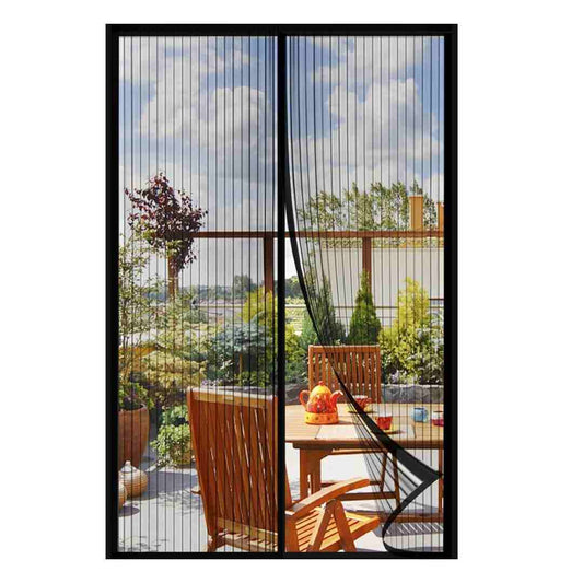 LX INDIA Mosquito Net Screen ROMINO Polyester Magnetic Door Mosquito Net