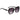 LX INDIA Sunglasses ROYAL SON Oversized Women UV Protected Sunglasses (Black Frame)
