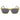LX INDIA Sunglasses ROYAL SON Square Stylish Sunglasses for Women | UV Protection (Green Frame)