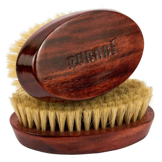 LX INDIA Beard Brush RUBAB MEN 100% Boar Bristle Beard Brush for Men Oval