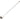 LX INDIA Spoon Rudra Exports Teardrop Bar Spoon, Extra Long Bar Stirrer 40 cm