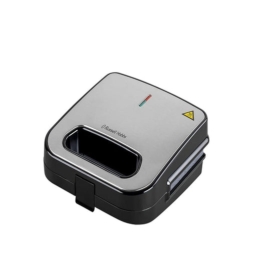 LX INDIA Electric Toaster Russell Hobbs RST750GR Sandwich Toaster | 750W Non-Stick Grill Plate for Crispy Snacks | Cool-Touch Handle