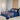 LX INDIA Bedsheet RUSTIQUE LINENS Digitally Printed Cotton Premium Bedsheet Ocean Blue