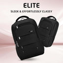 LXINDIA Bag Safari Elite 25L Sleek Formal Laptop Bag 2 Compartments Black