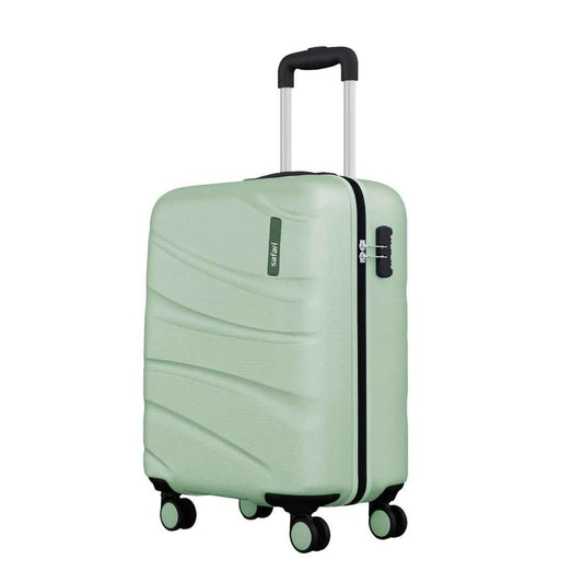 LX INDIA Travel Bag Safari Persia 8 Wheels 55cm Small Cabin Trolley Bag Hard case Polycarbonate 360 Degree Wheeling System Luggage, Travel Bag (Jade Green)