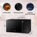 LXINDIA Microwave Ovan Samsung 23 L Solo Microwave Oven (MS23A3513AK TL)