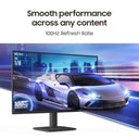 LX INDIA Monitor Samsung 27Inch Essential Series S3 Flat Monitor (LS27D300GAWXXL, Black)