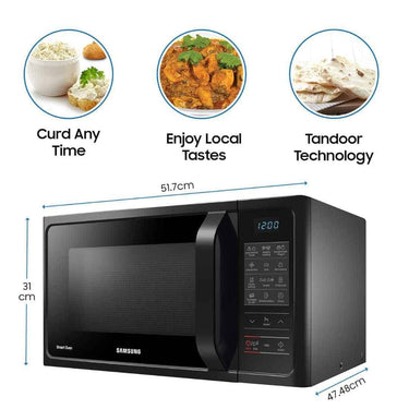 LXINDIA Microwave Ovan Samsung 28 L Convection Microwave Oven (MC28A5013AK TL)