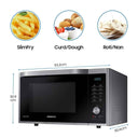 LXINDIA Microwave Ovan Samsung 32 L Slim Fry Convection Microwave Oven (MC32A7035CT TL)