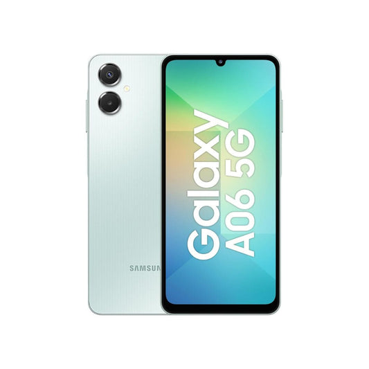 LX INDIA Mobile Phones Samsung Galaxy A06 5G (Light Green, 4GB RAM, 128GB Storage)