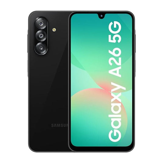 LX INDIA Mobile Phones Samsung Galaxy A26 5G (Awesome Black, 6GB, 128GB)